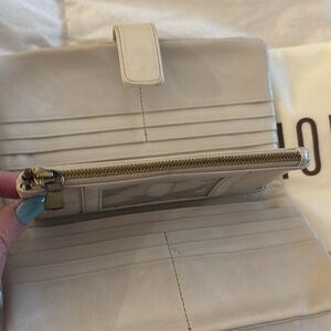 Hobo shoulder bag —leather with matching wallet